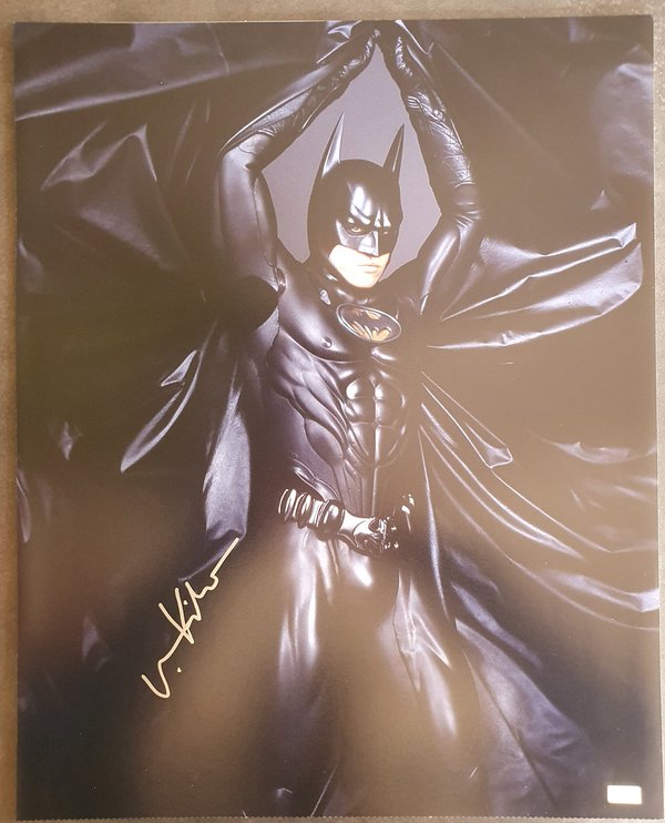 Photo Batman Forever signée par Val Kilmer