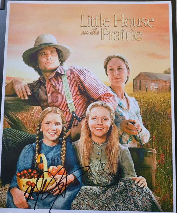 Autographe de Melissa Gilbert - La petite maison dans la prairie