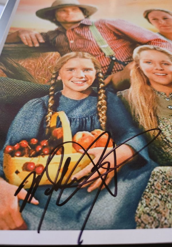 Autographe de Melissa Gilbert - La petite maison dans la prairie